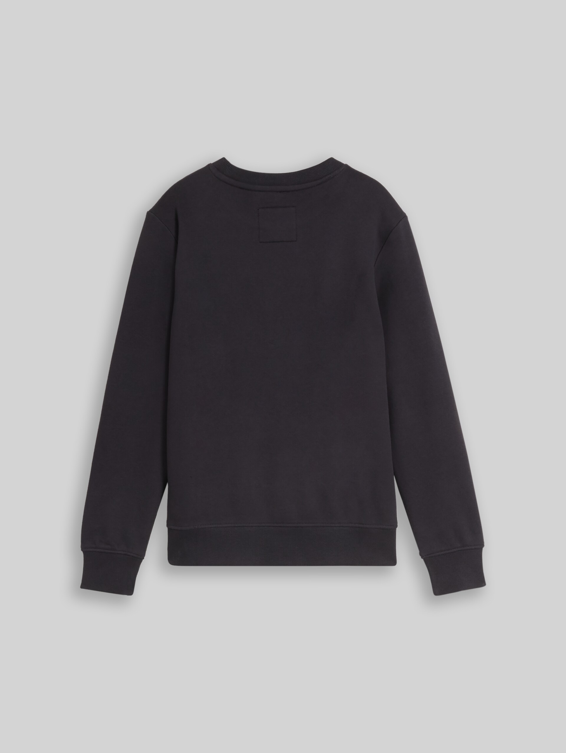 Basic sweatshirt met print - coal grey