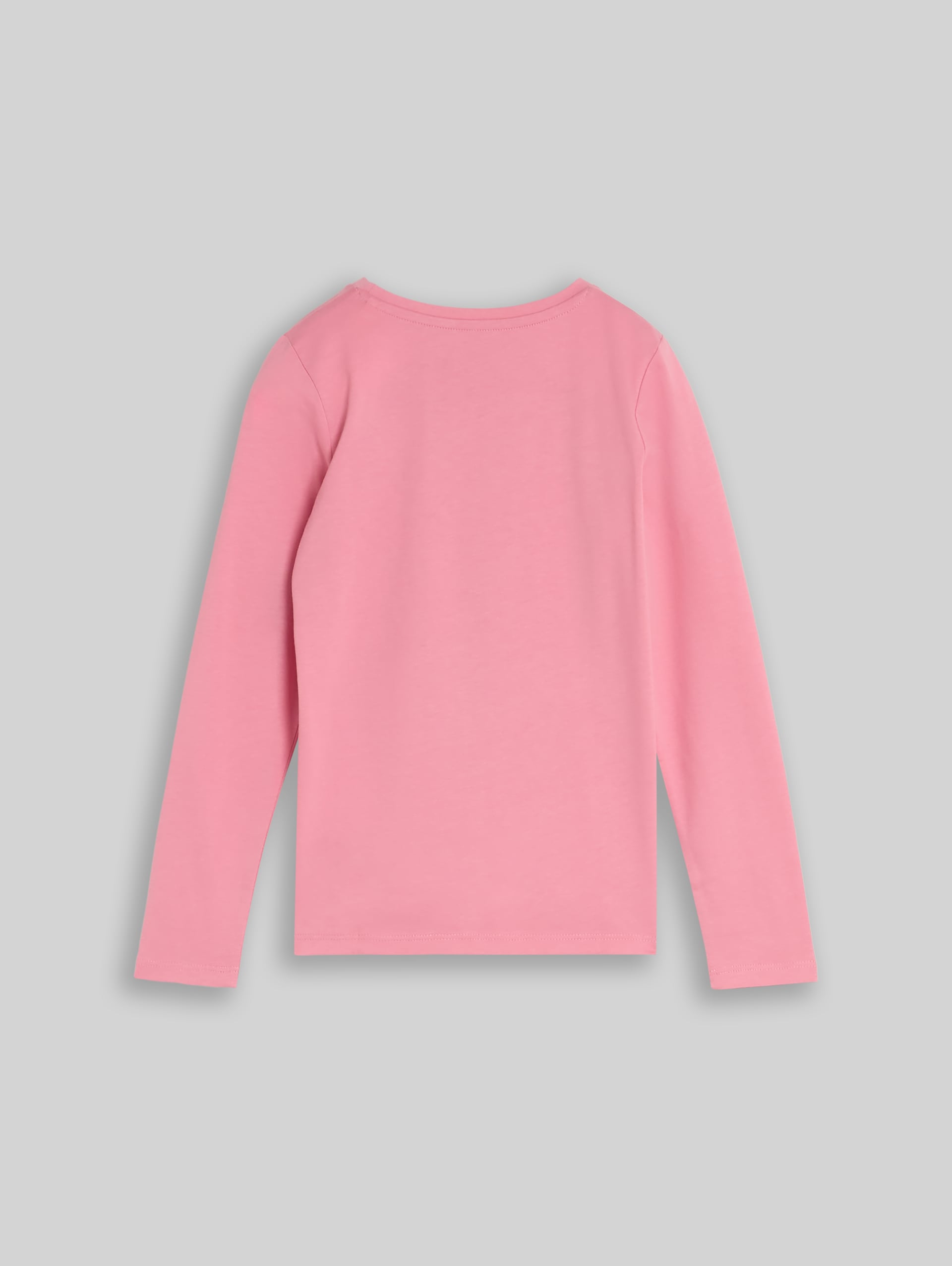 Langarmshirt mit Glitzer - smooth rose