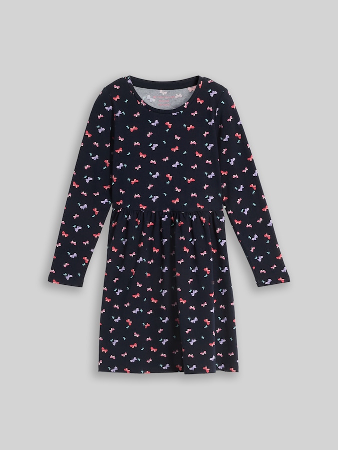 Mini-Kleid mit Muster von Mini Girls, multicolor butterfly design
