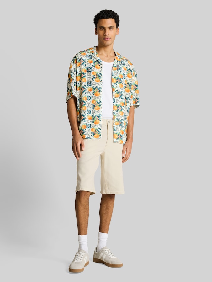 TTWAYLEN RELAXED Jeans Shorts von Denim Male, raw offwhite denim