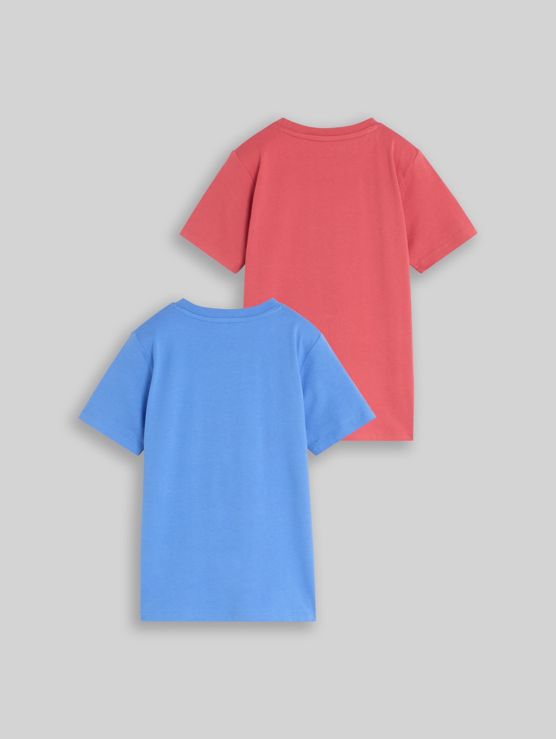 T-shirt 2-pack - soft mid blue