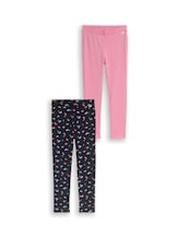 Ausgewählt, Basic Leggings im 2-er Pack von Tom Tailor, rosa