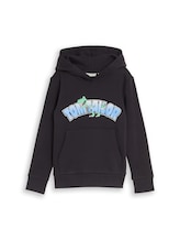 Ausgewählt, Hoodie Sweatshirt mit Foto-Print von Tom Tailor, grau