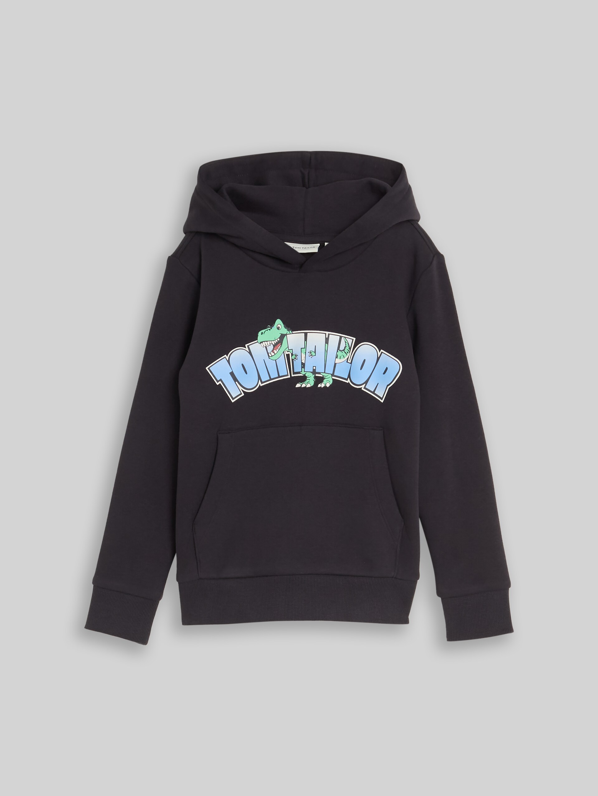 Hoodie Sweatshirt mit Foto-Print - coal grey - Vorder-Produkt-Ansicht