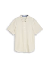 Ausgewählt, Plus Size - Kurzarmhemd aus Baumwolle von Tom Tailor, braun