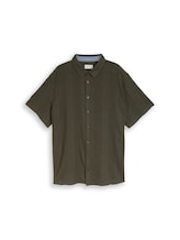 Nicht ausgewählt, Plus Size - Kurzarmhemd aus Baumwolle von Tom Tailor, grün