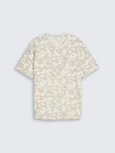Plus - T-shirt à imprimé sur toute la surface - off white irregular design - Vue de face du produit