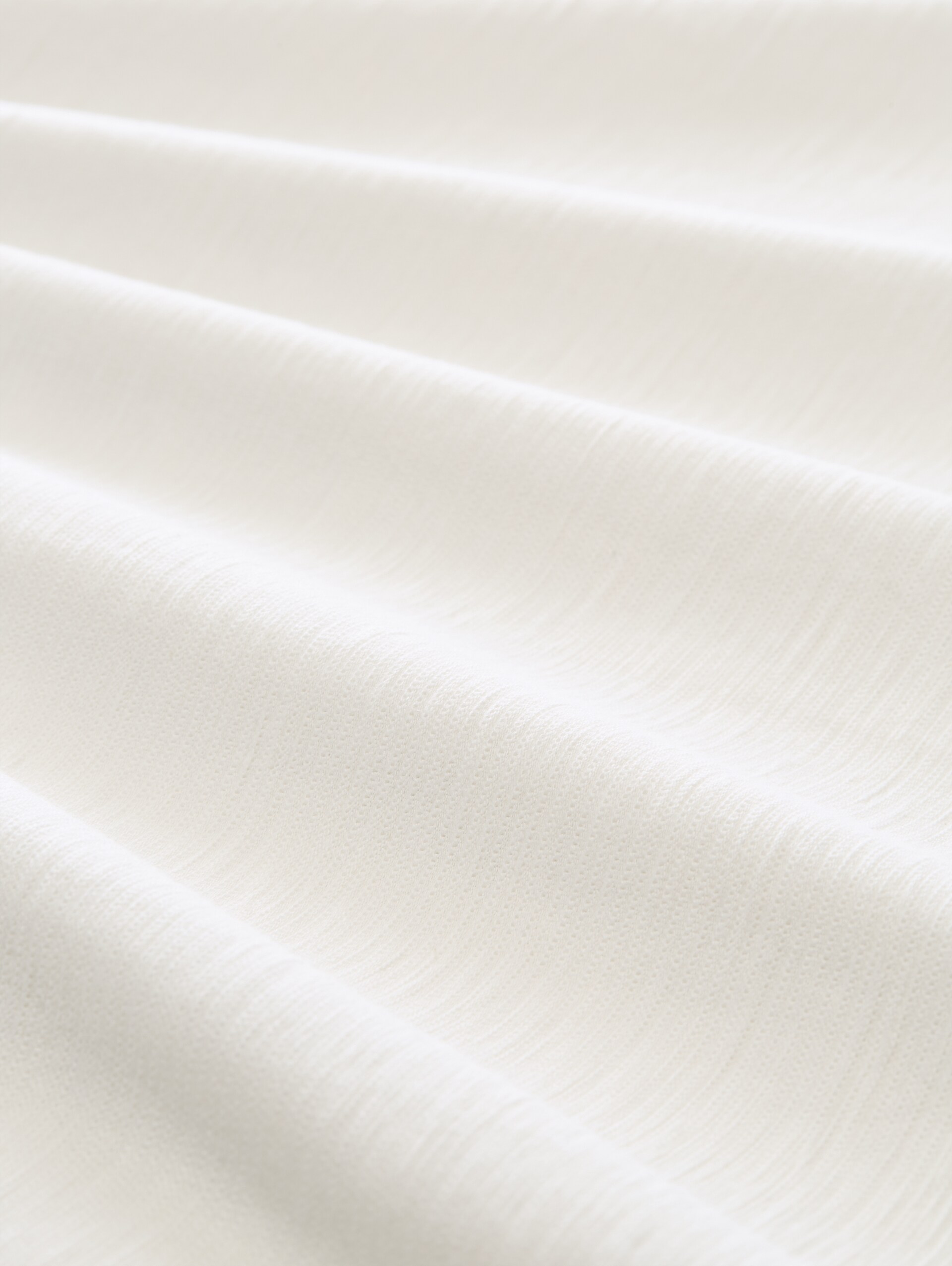 Plus Size - Poloshirt met ottomanstructuur - Gardenia White