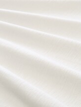 Plus Size - Poloshirt mit Ottoman-Struktur - Gardenia White