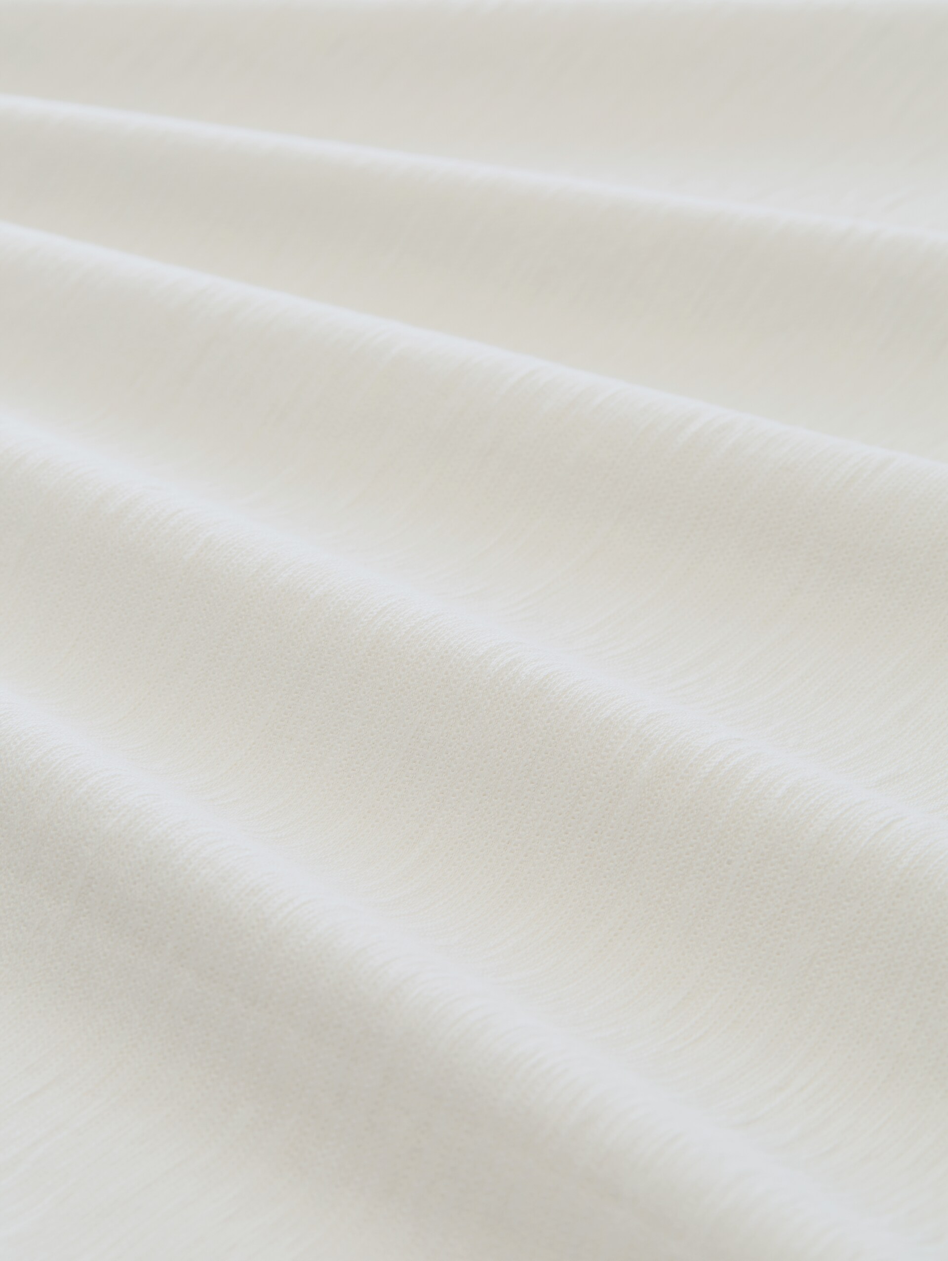 Plus Size - Poloshirt mit Stehkragen - Gardenia White