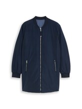 Ausgewählt, Plus Size - 2-in-1 Wendejacke mit Bomberkragen von Tom Tailor, blau