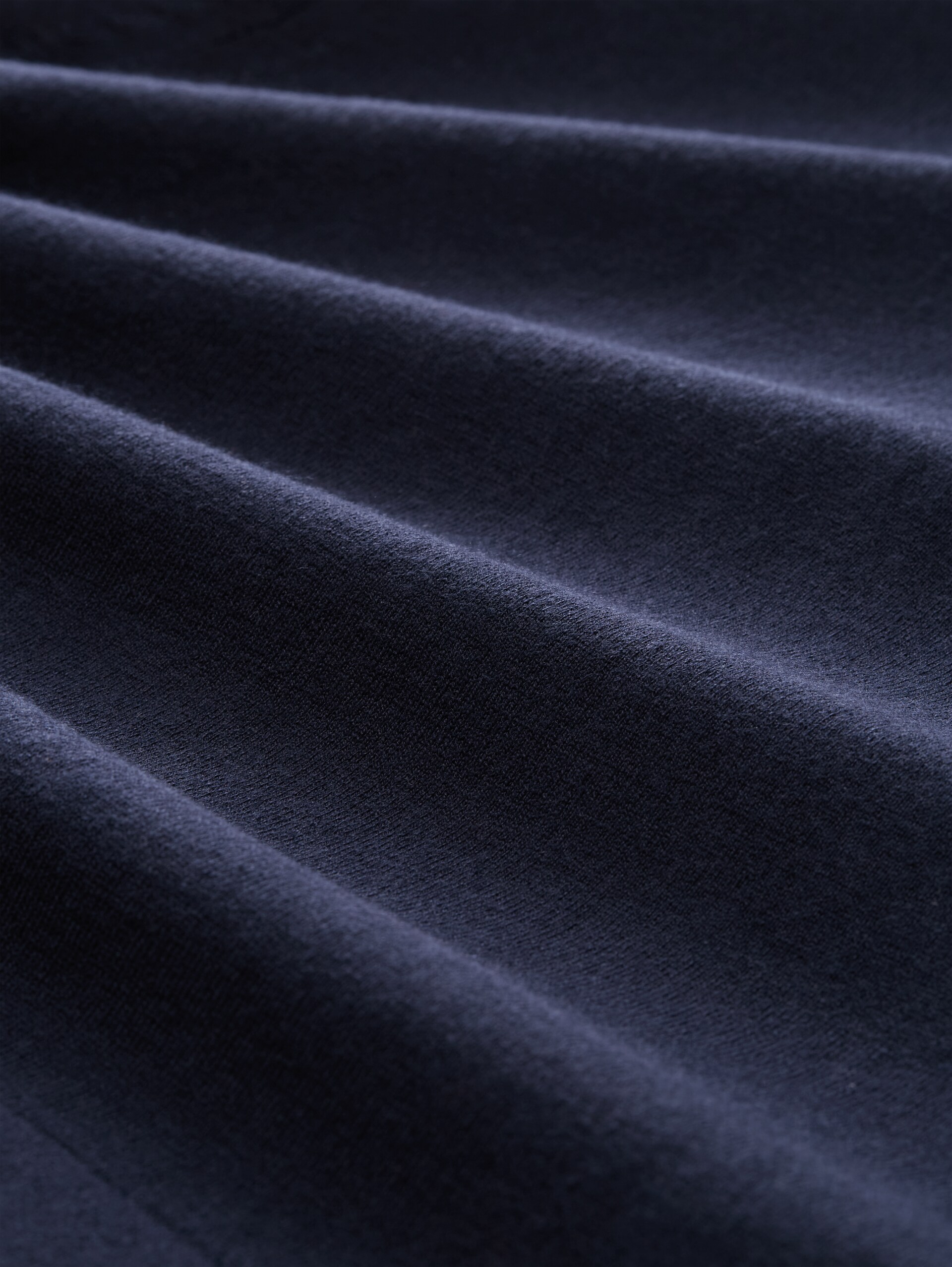 Knitted jumper with silk blend - sky captain blue - Material view