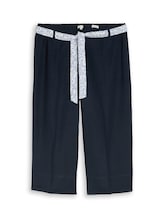 Sélectionné, Plus Size - Culotte en lin mélangé par Tom Tailor, bleu