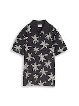 Sélectionné, Polo à motifs par Tom Tailor, gris