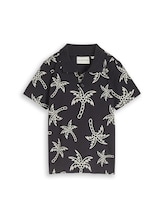 Sélectionné, Polo à motifs par Tom Tailor, gris