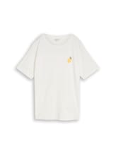 Ausgewählt, Plus Size - T-Shirt mit Häkel-Detail von Tom Tailor, weiß