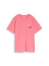Nicht ausgewählt, Plus Size - T-Shirt mit Print von Tom Tailor, rosa