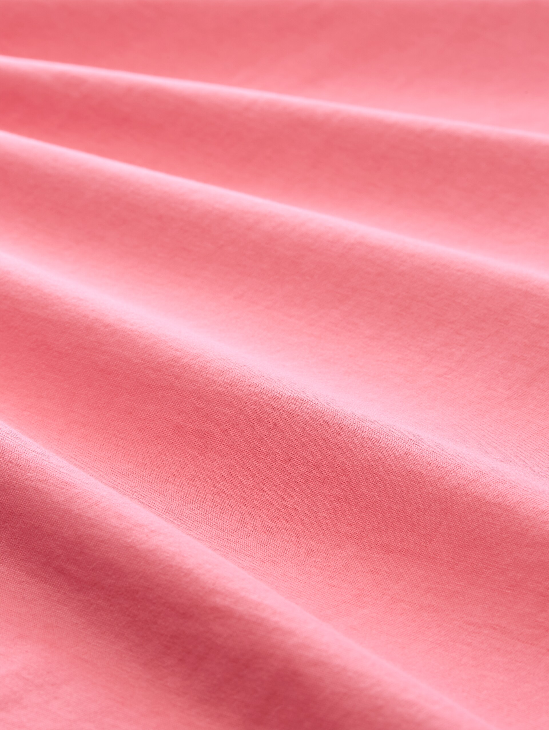 Plus Size - T-Shirt mit Print - soft fuchsia pink - Material-Ansicht