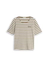 Sélectionné, Plus Size - T-shirt brodé par Tom Tailor, verdoyant