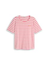 Non sélectionné, Plus Size - T-shirt brodé par Tom Tailor, rose
