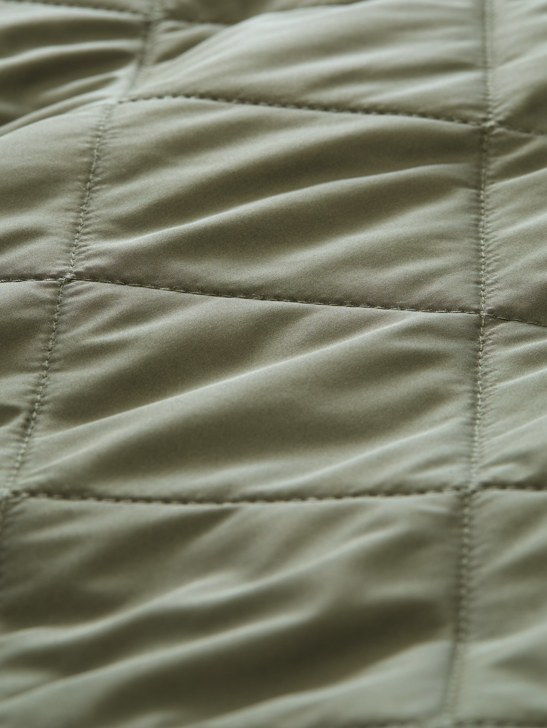 Gewatteerd jack met bomberkraag - urban olive green - Detailaanzicht product