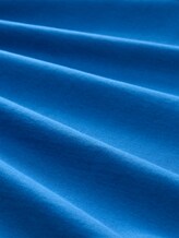 Jersey Poloshirt mit Print - surf blue