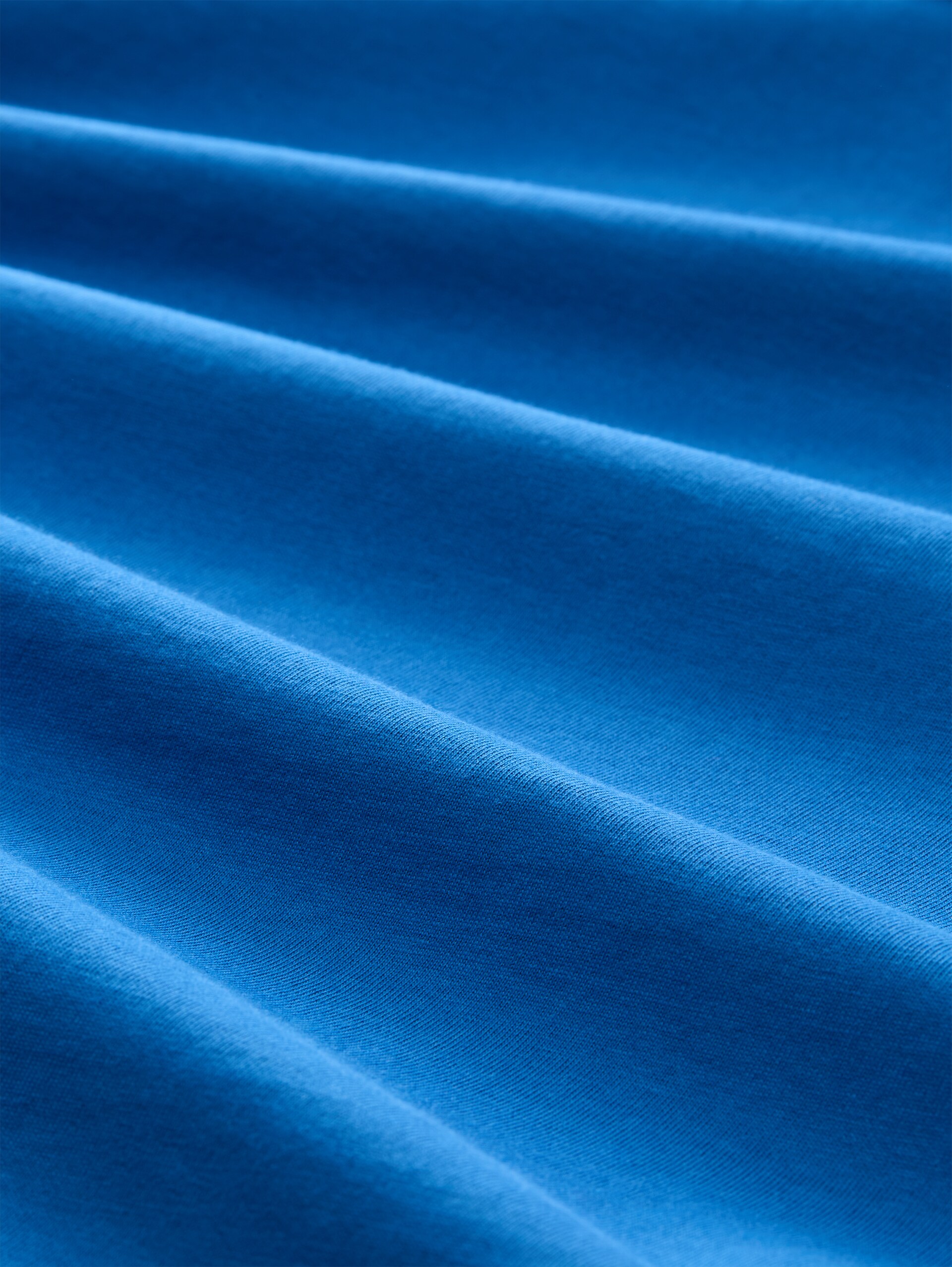 Jersey poloshirt met print - surf blue