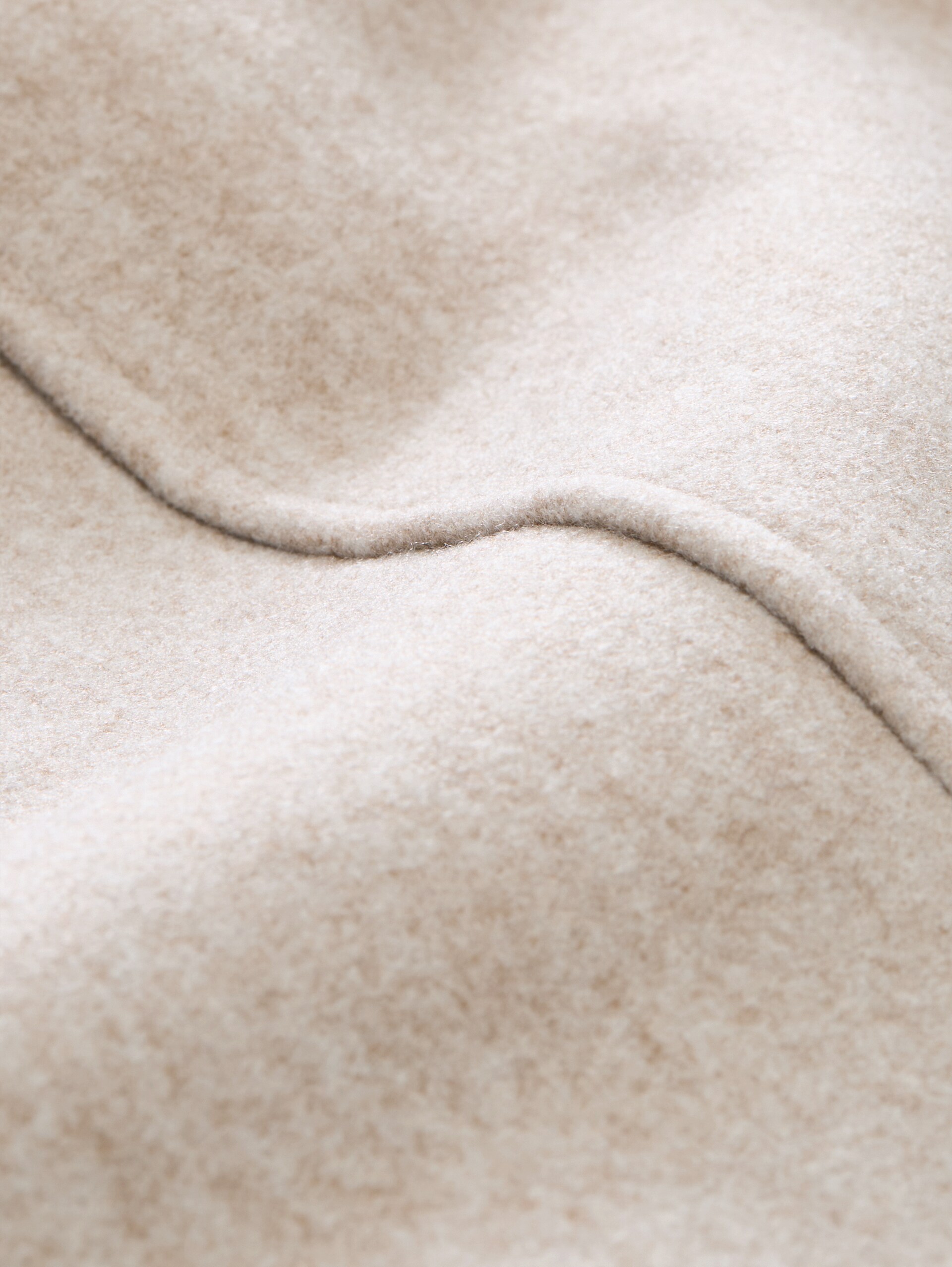 Blouson Jacke in Melange-Optik - atmosphere beige melange - Produkt-Detail-Ansicht
