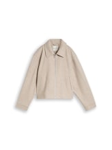 Geselecteerd, Tussenjas met kraag door Tom Tailor, beige