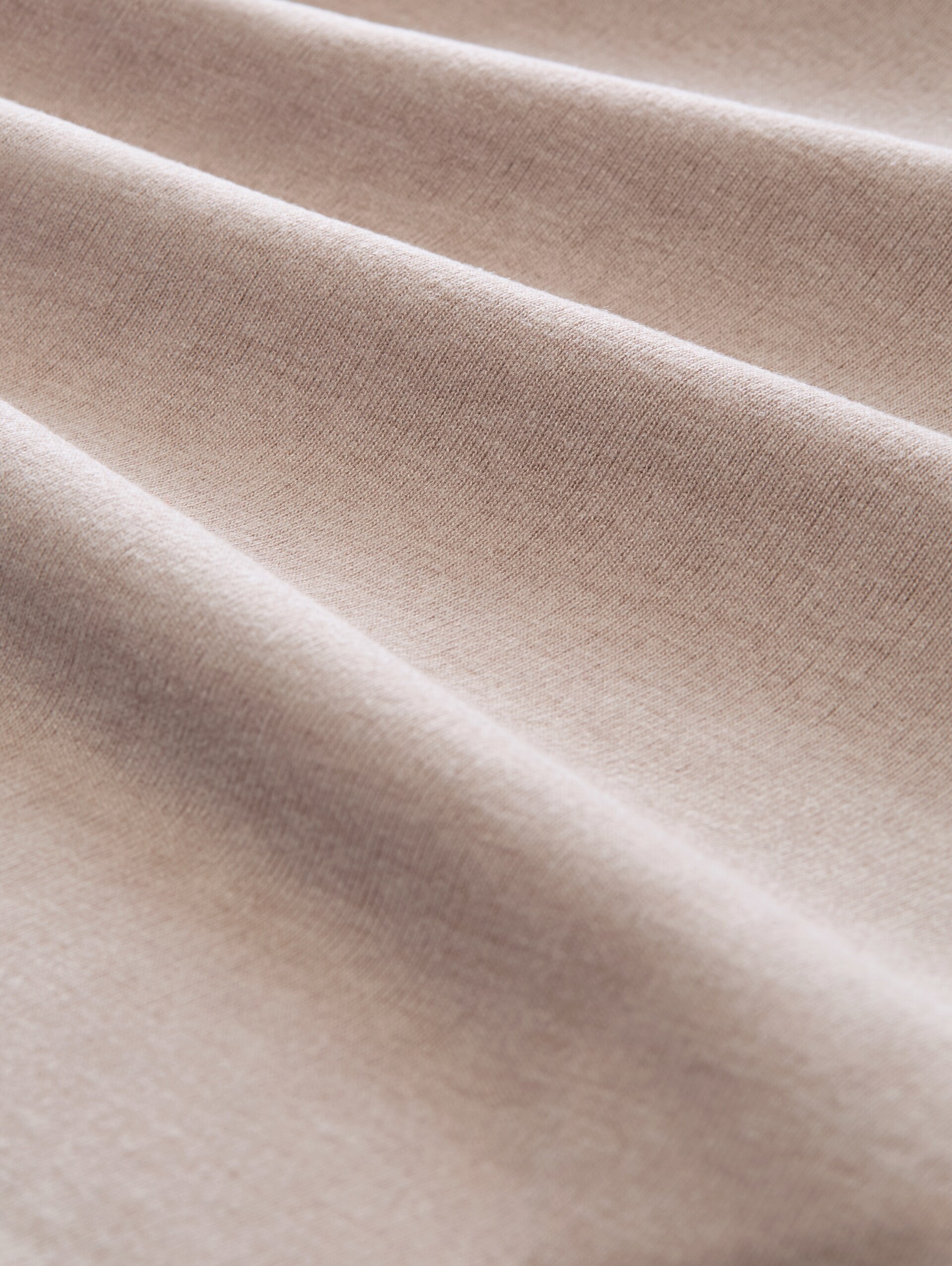 T-Shirt im 2-in-1-Look - atmosphere beige melange - Material-Ansicht