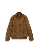 Sélectionné, Blouson effet daim par Tom Tailor, brunir