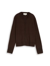 Ausgewählt, Cardigan mit Kaschmir-Anteil von Tom Tailor, braun