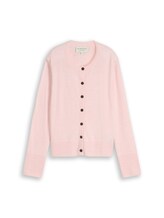 Nicht ausgewählt, Cardigan mit Kaschmir-Anteil von Tom Tailor, rosa
