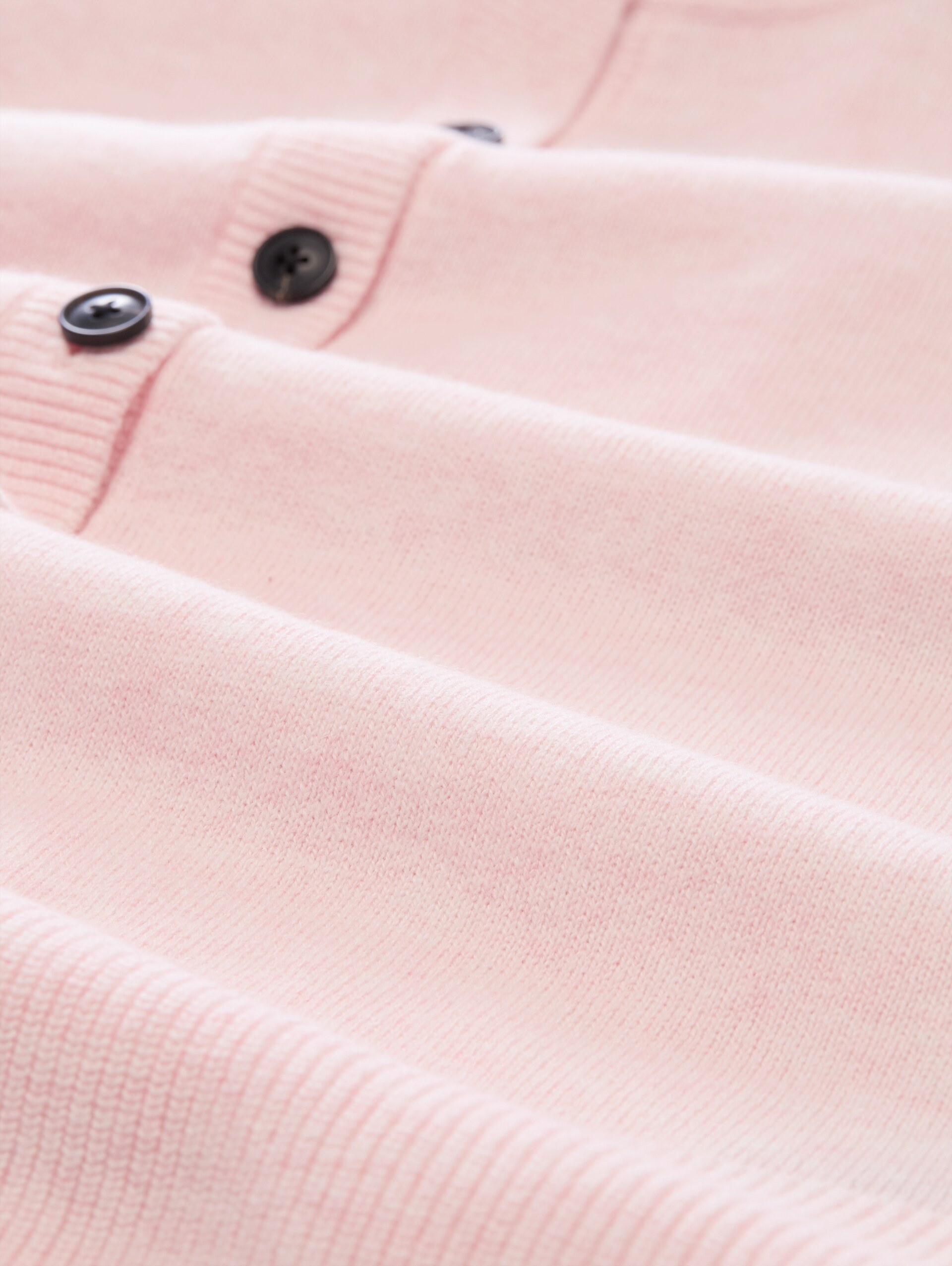 Cardigan mit Kaschmir-Anteil - light pastel pink melange - Material-Ansicht
