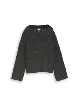 Sélectionné, Pull en maille contenant de la laine par Tom Tailor, verdoyant
