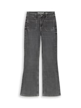 Ausgewählt, TTSTELLA Bootcut Jeans mit aufgesetzten Taschen von Tom Tailor, grau