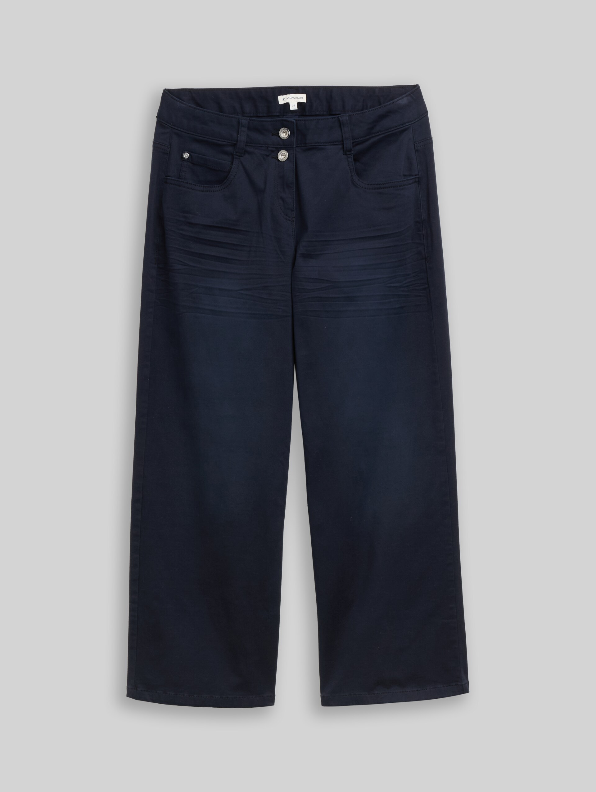 Culotte Hose mit Stretch - sky captain blue - Vorder-Produkt-Ansicht