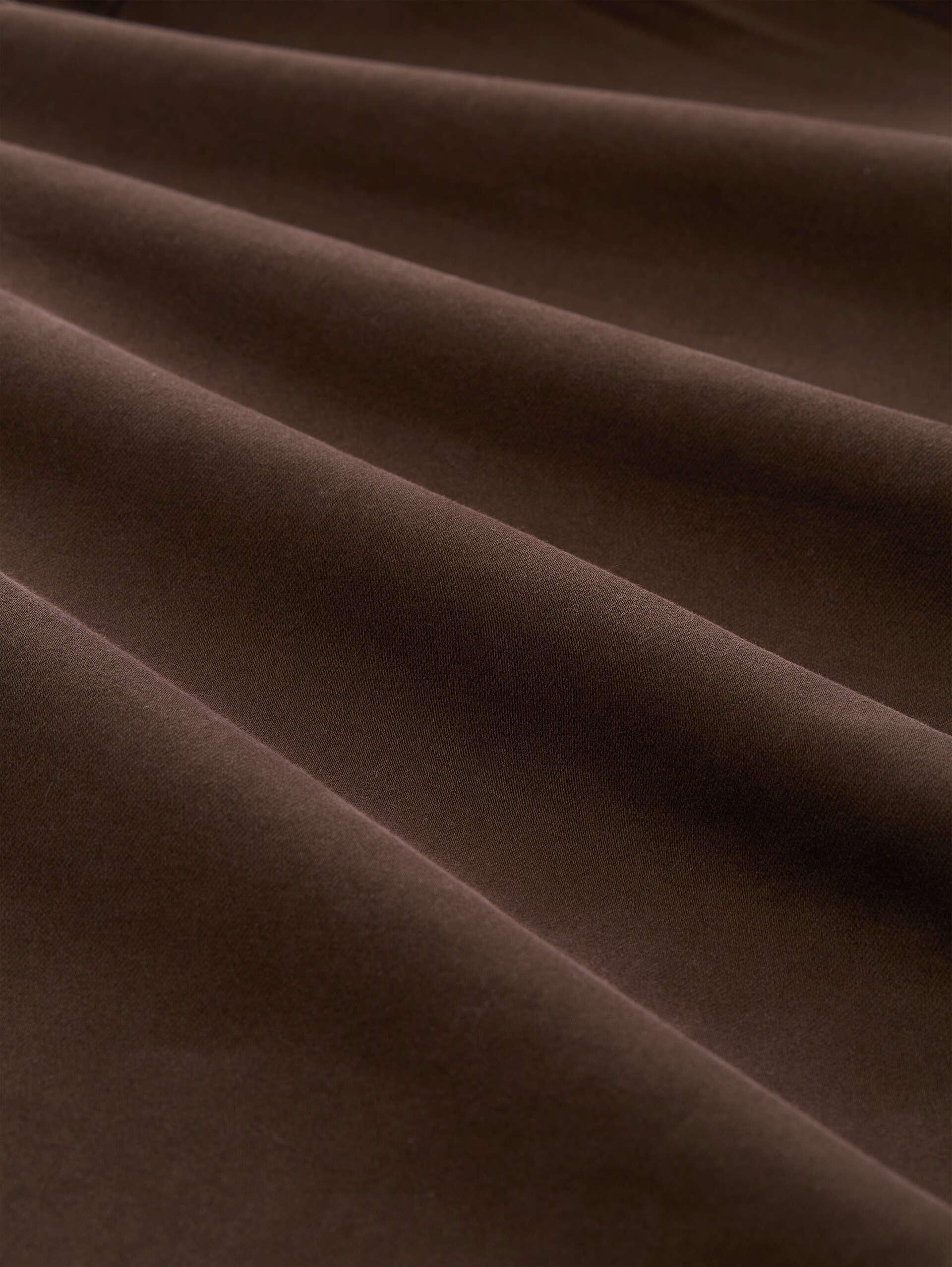 Culotte Hose mit Stretch - java dark brown - Material-Ansicht