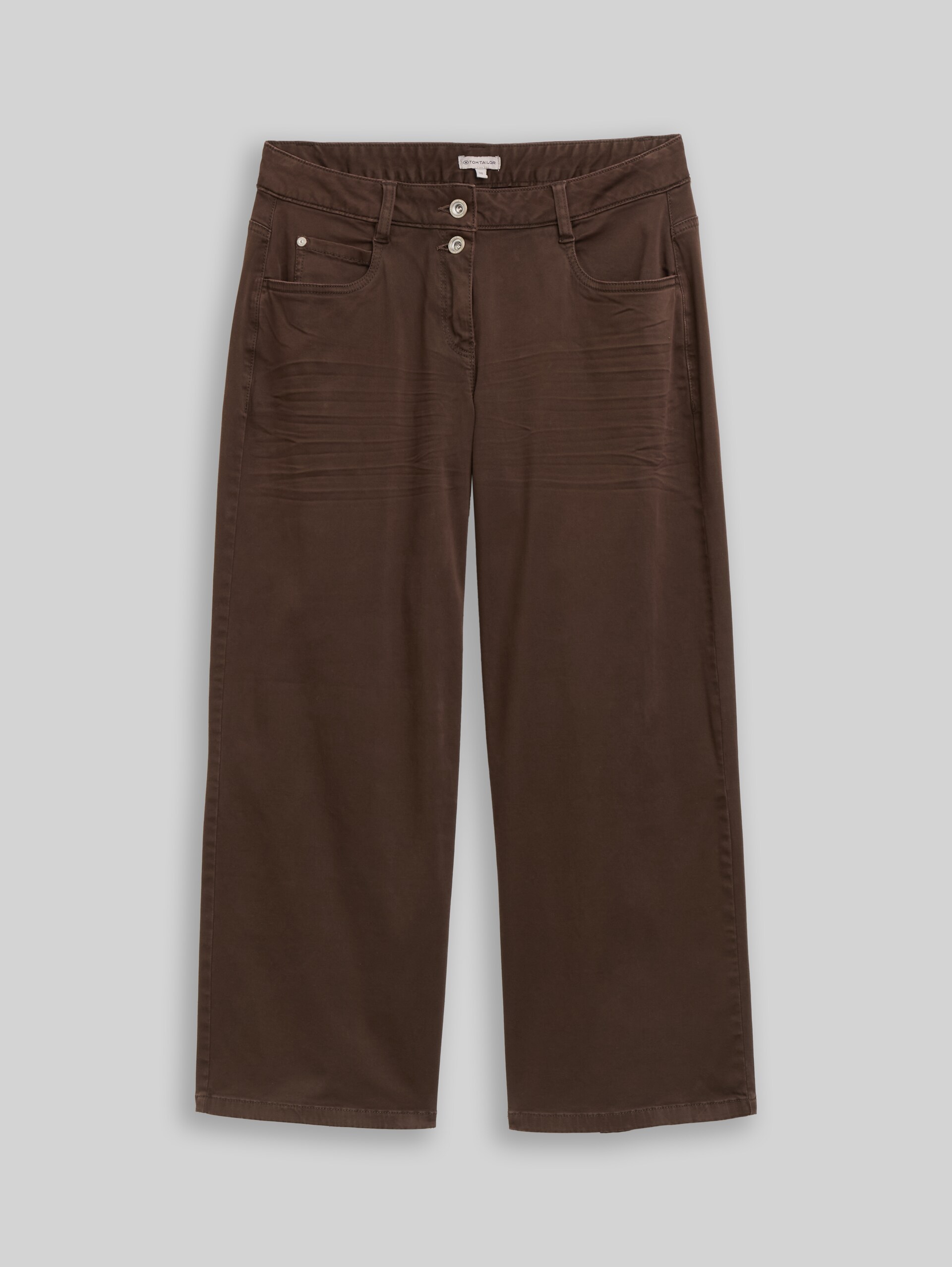 Culotte Hose mit Stretch - java dark brown - Vorder-Produkt-Ansicht