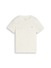 Niet geselecteerd, T-shirt met print van katoen door Tom Tailor, wit