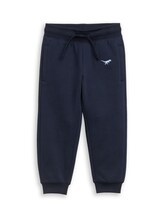Ausgewählt, Jogginghose mit Dino-Stickerei von Tom Tailor, blau