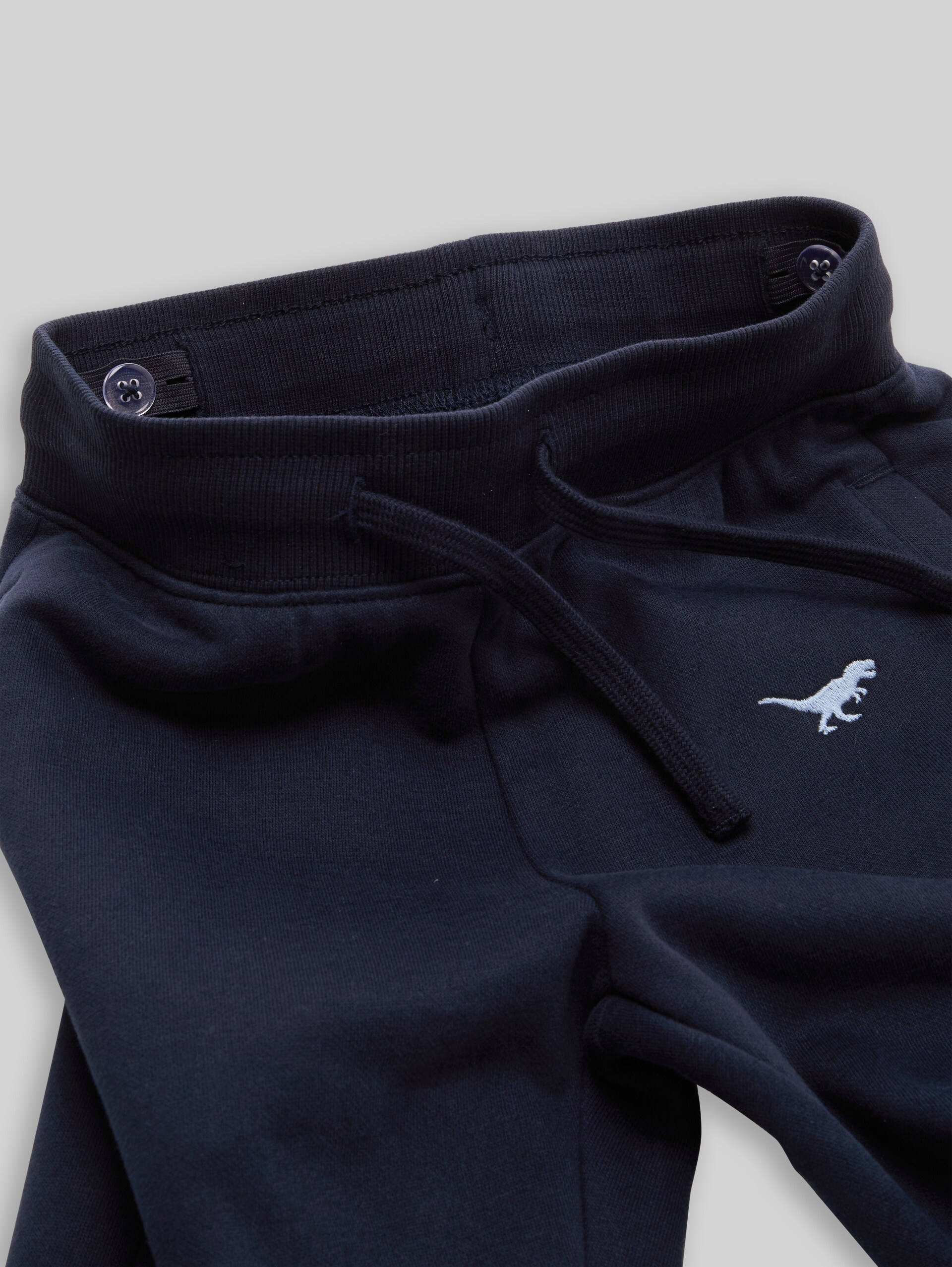 Jogginghose mit Dino-Stickerei - sky captain blue