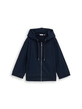 Ausgewählt, Hoodie Sweatweste mit Fledermausärmeln von Tom Tailor, blau