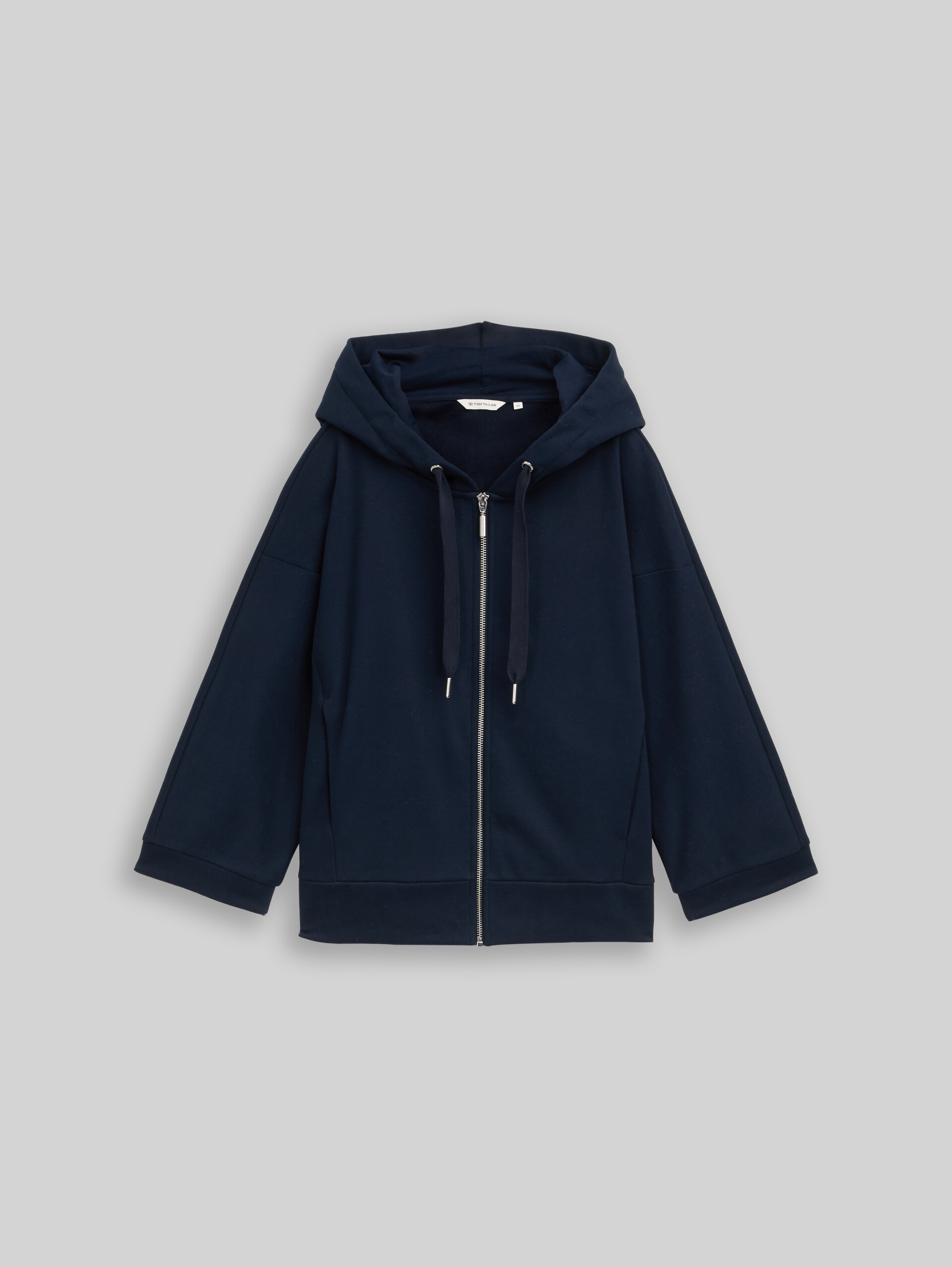 Hoodie Sweatweste mit Fledermausärmeln - sky captain blue - Vorder-Produkt-Ansicht