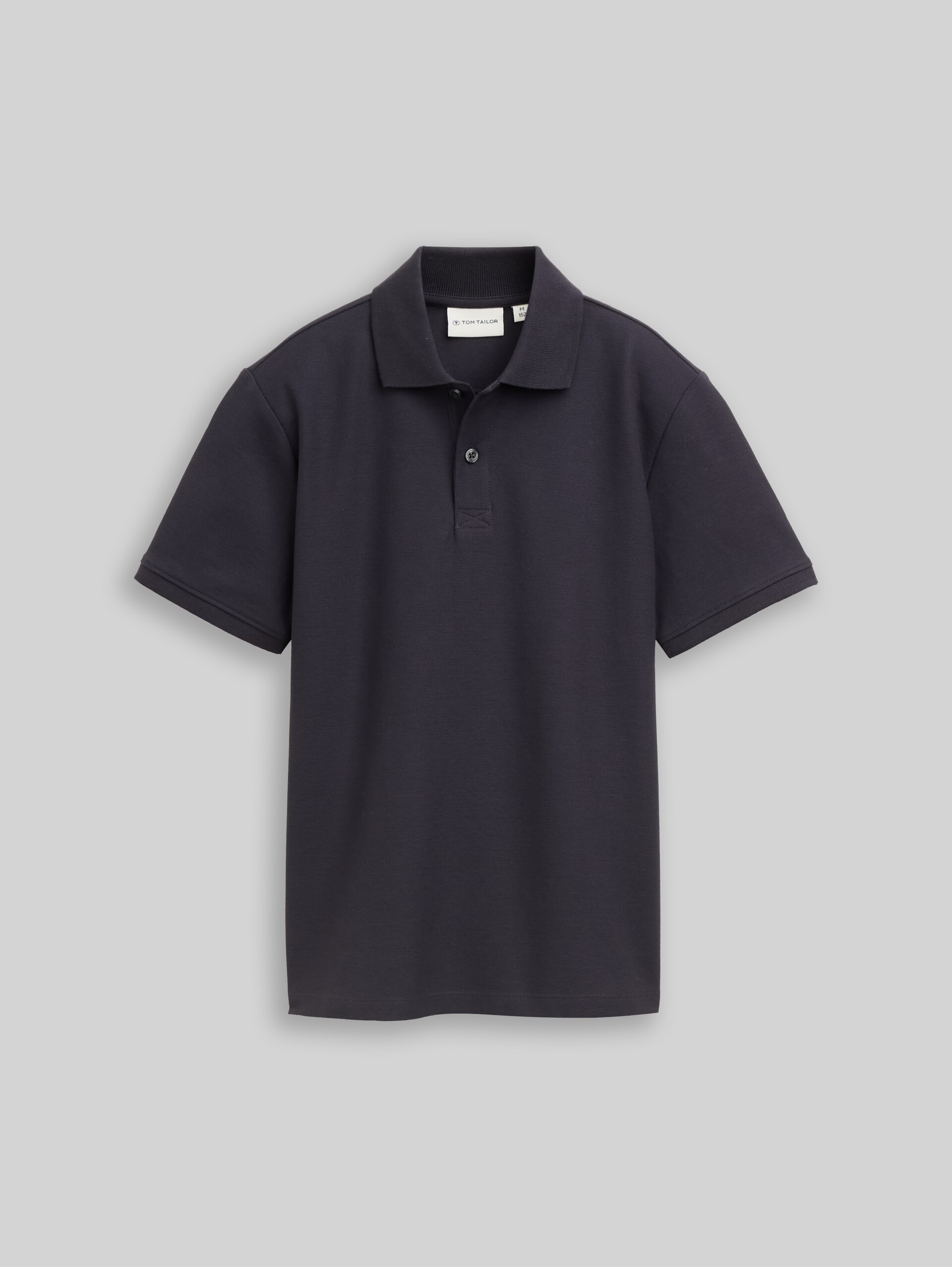 Piqué-poloshirt - coal grey