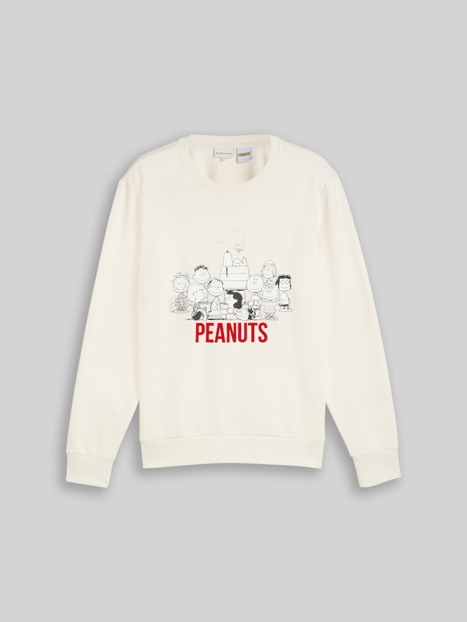 Sweatshirt mit Snoopy-Print von Men, Gardenia White