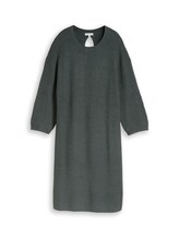 Ausgewählt, Strickkleid in Melange-Optik von Tom Tailor, grün