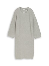 Ausgewählt, Strickkleid in Melange-Optik von Tom Tailor, grau
