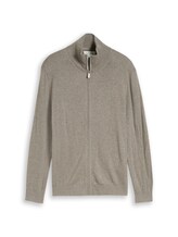Nicht ausgewählt, Strickjacke mit Kaschmir-Anteil von Tom Tailor, braun