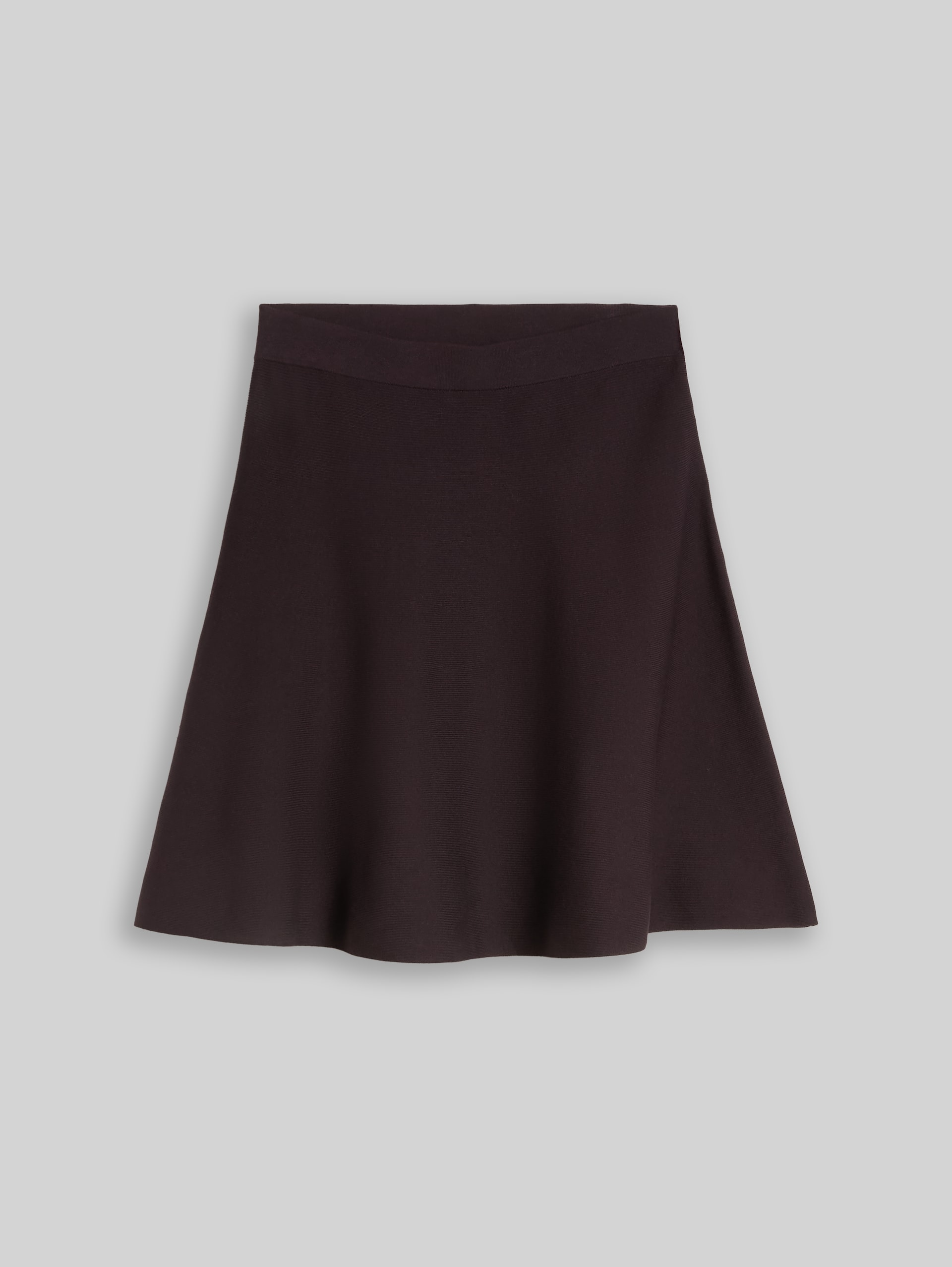 Mini Skater Rock - dark plum - Vorder-Produkt-Ansicht